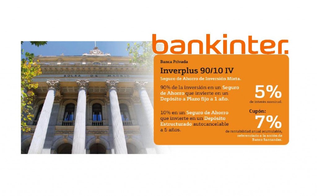 inverplus seguro ahorro bankinter inverplus seguro ahorro bankinter