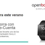 Openbank sortea 40 relojes inteligentes Sony entre los titulares de la e-Cuenta