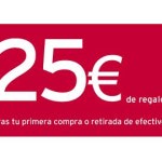 ¡25 € de regalo con la tarjeta de crédito Bancopopular-e! ¿Conoces todas sus ventajas?
