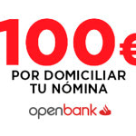 Openbank: 100 € por domiciliar la nómina