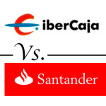 Comparativa de cuentas corrientes: Ibercaja VS Santander
