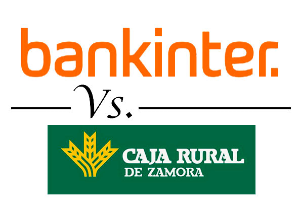 Comparativa mejores cuentas remuneradas bankinter vs caja rural zamora