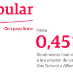 Popular lanza el Depósito Ahorro Gas Natural & Allianz al 0,45 % TAE