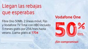 rebajas vodafone enero 2017