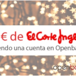 Openbank regala 50 € en El Corte Inglés al abrir tu cuenta corriente