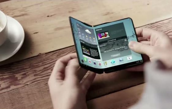 movil plegable samsung
