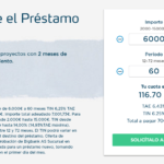 Bigbank rebaja hasta el 6,25 % TIN el interés de su préstamo online para proyectos