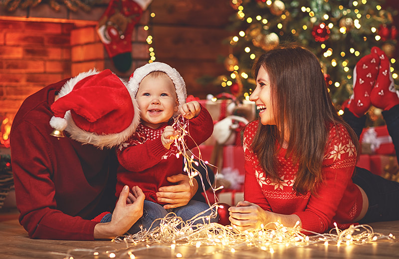 ahorrar luz navidad decoracion