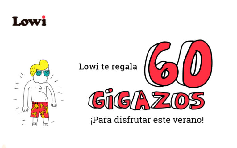 Lowi recupera su mejor oferta móvil: 60 GB gratis ¡para todos! lowi_verano2019