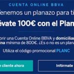 BBVA regala 100 euros por domiciliar la nómina con su Plan C