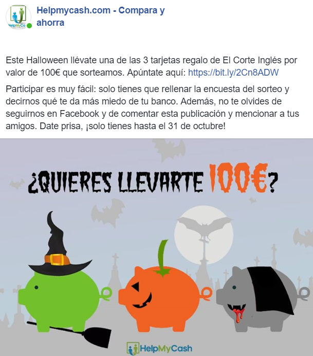 sorteo halloween