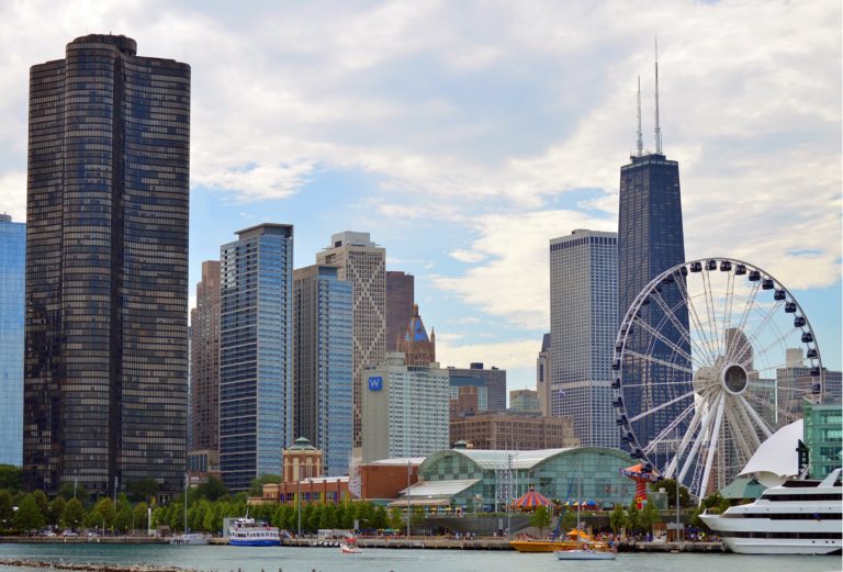 Banco JP Morgan Chase se ubica en Chicago