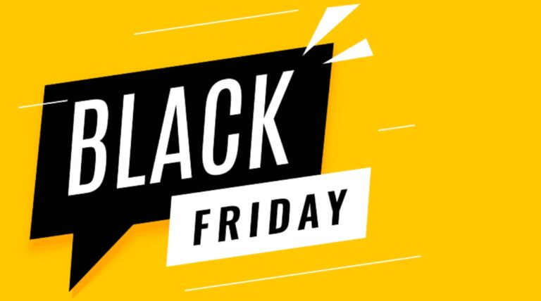 Banner amarillo Black Friday Banner amarillo Black Friday