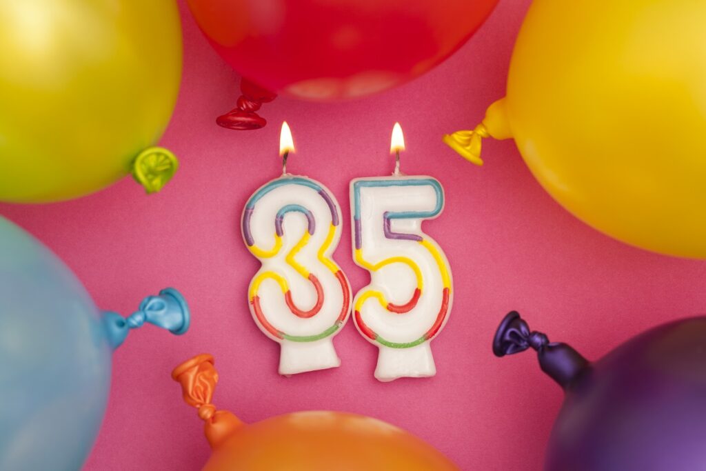 Velas por el 35 aniversario de Cofidis